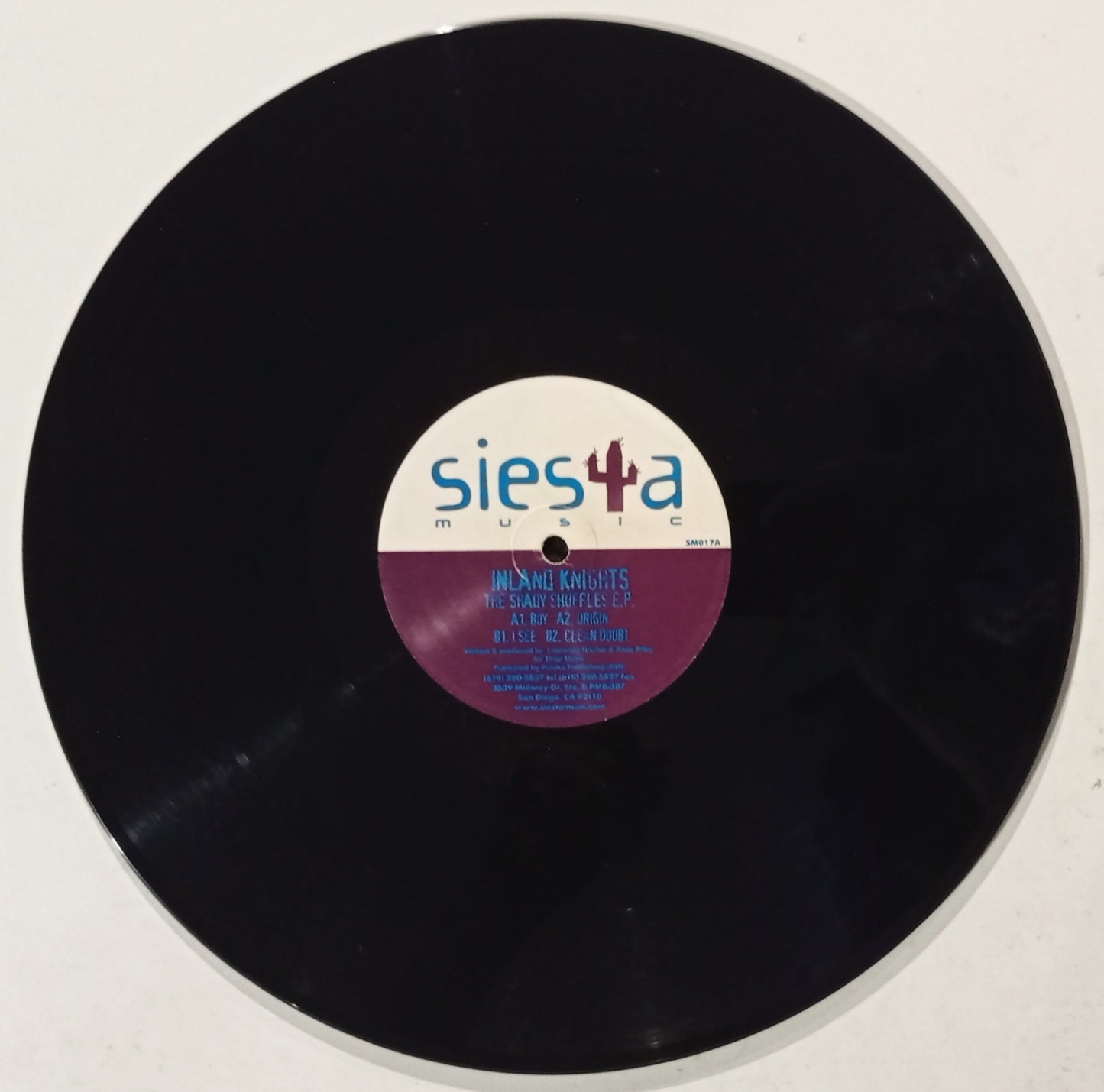 Inland Knights - The Shady Shuffles E.P. (Vinyl 12" - Importado USA - USADO)