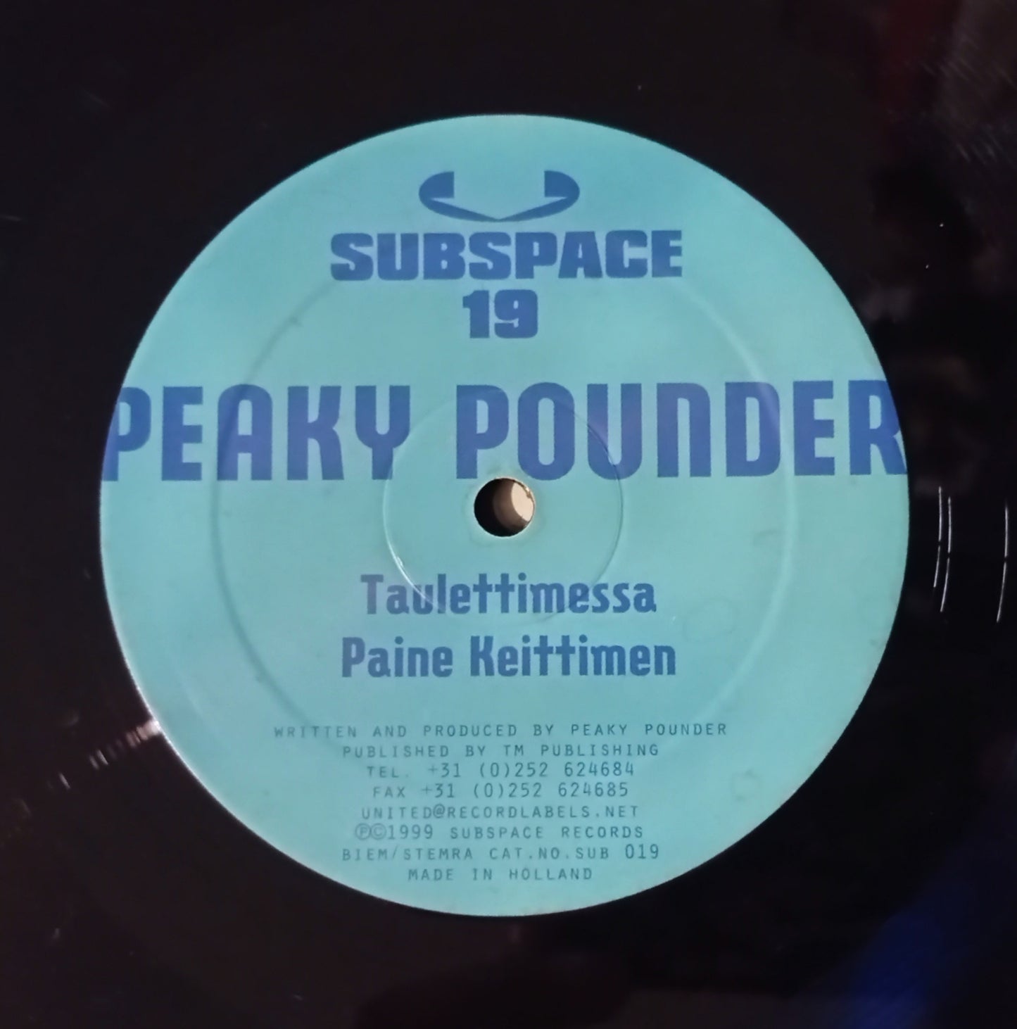 Peaky Pounder - Taulettimessa (Vinyl 12' - Importado Holanda - USADO)