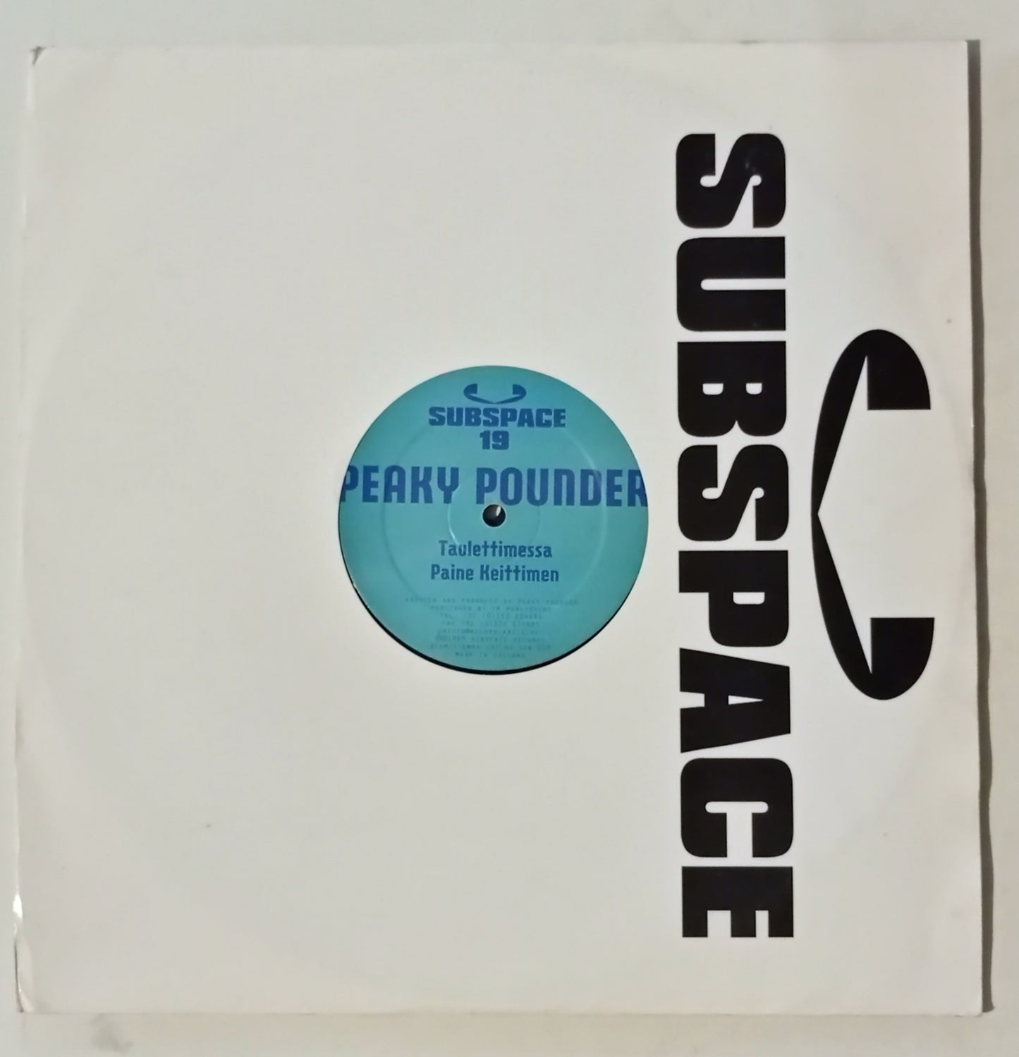 Peaky Pounder - Taulettimessa (Vinyl 12' - Importado Holanda - USADO)