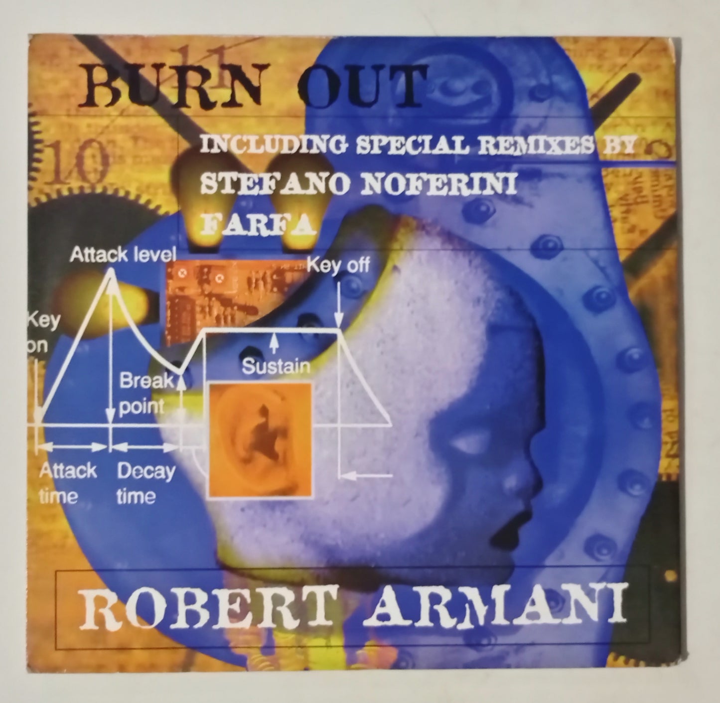 Robert Armani - Burn Out (Vinyl 12" - Importado Itália - USADO)