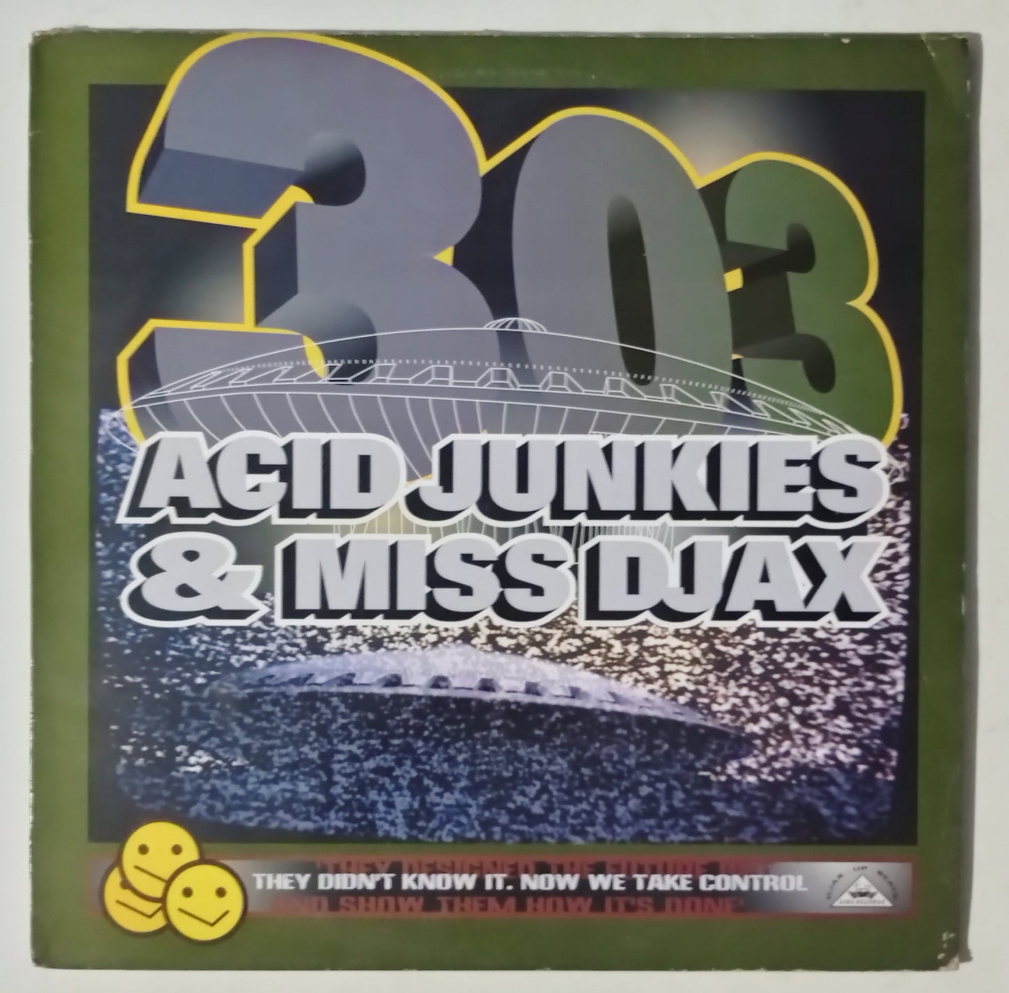 Acid Junkies & Miss Djax - 303 (Vinyl 12" - Importado Holanda - USADO)