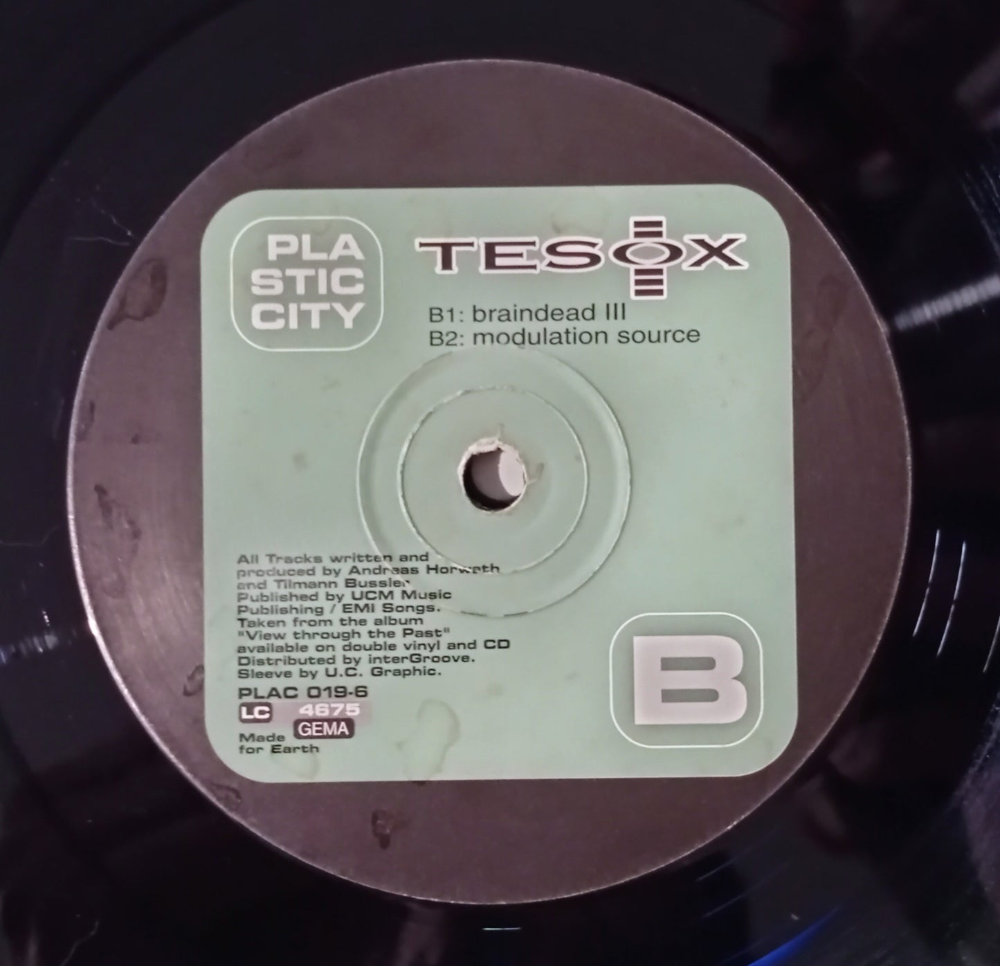 Tesox - Prophetic Steps (Vinyl 12" - Importado Alemanha - USADO)