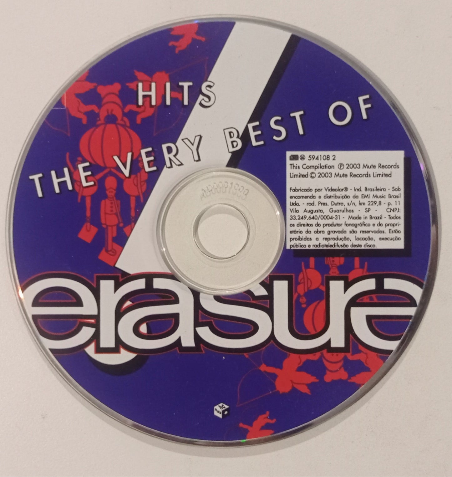 Erasure - Hits! The Very Best Of Erasure (CD Nacional Usado)