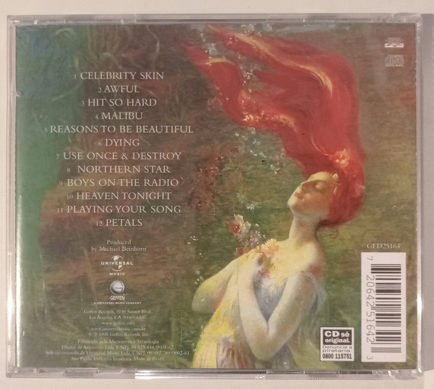 hole - Celebrity Skin (CD Nacional Usado)