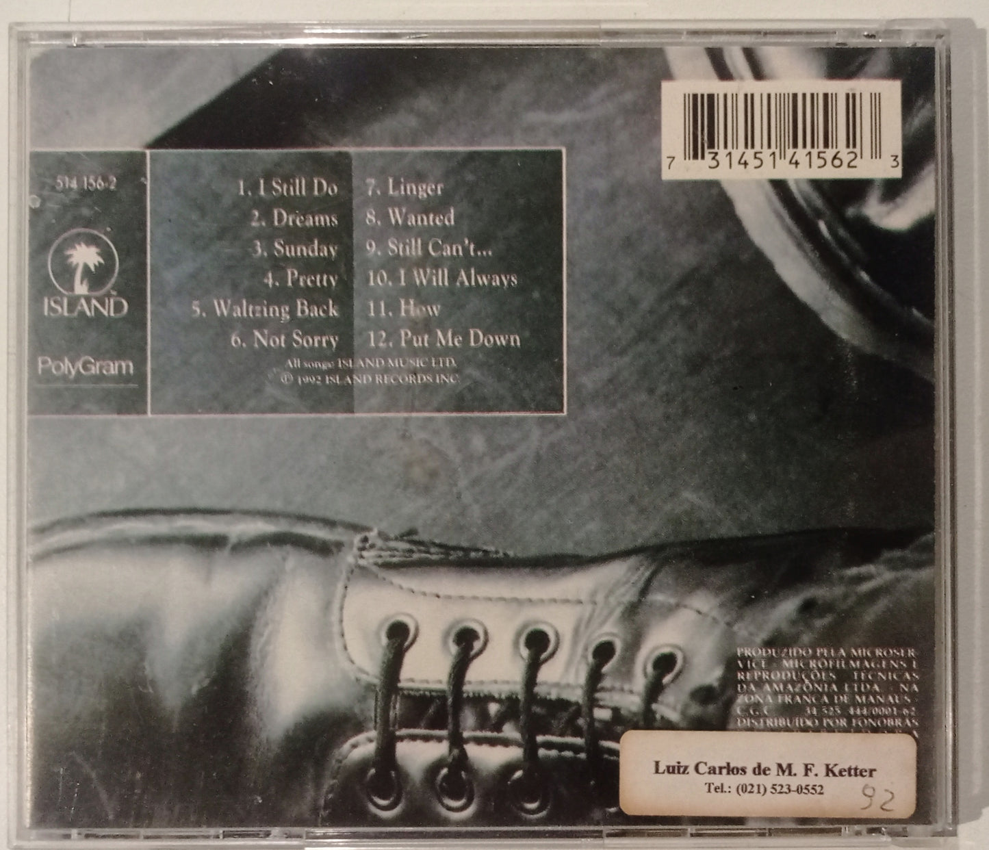 Cranberries - Everybody Else Is Doing It, So Why Can't We? (CD Nacional Usado)