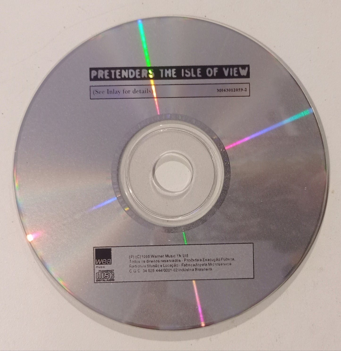 Pretenders - The Isle Of View (CD Nacional Usado)