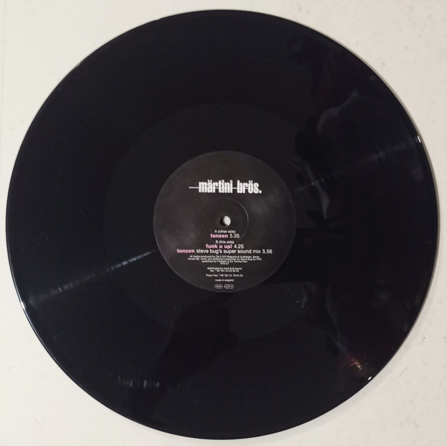 Märtini Brös. - Tanzen (Vynil 12" - Importado Alemanha - USADO)