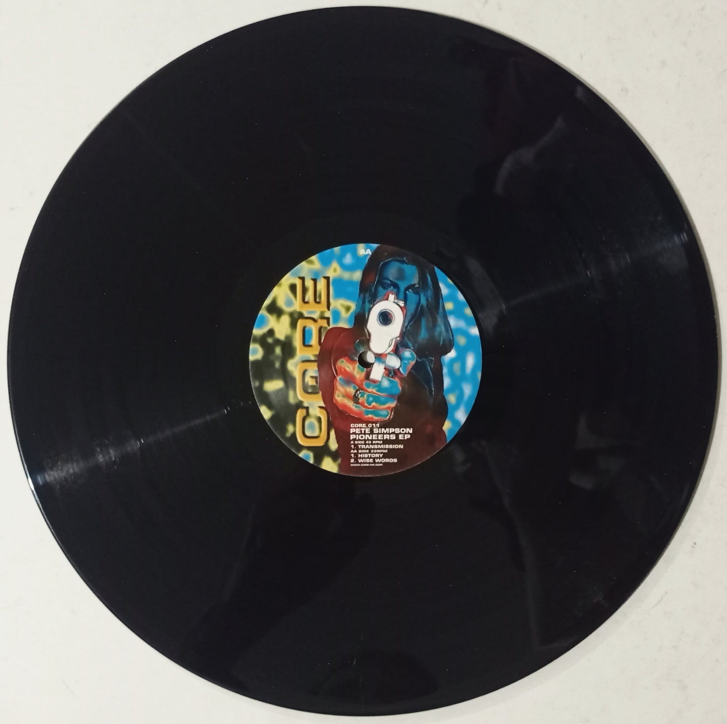 Pete Simpson - Pioneers EP (Vynil 12" - Importado Inglaterra - USADO)