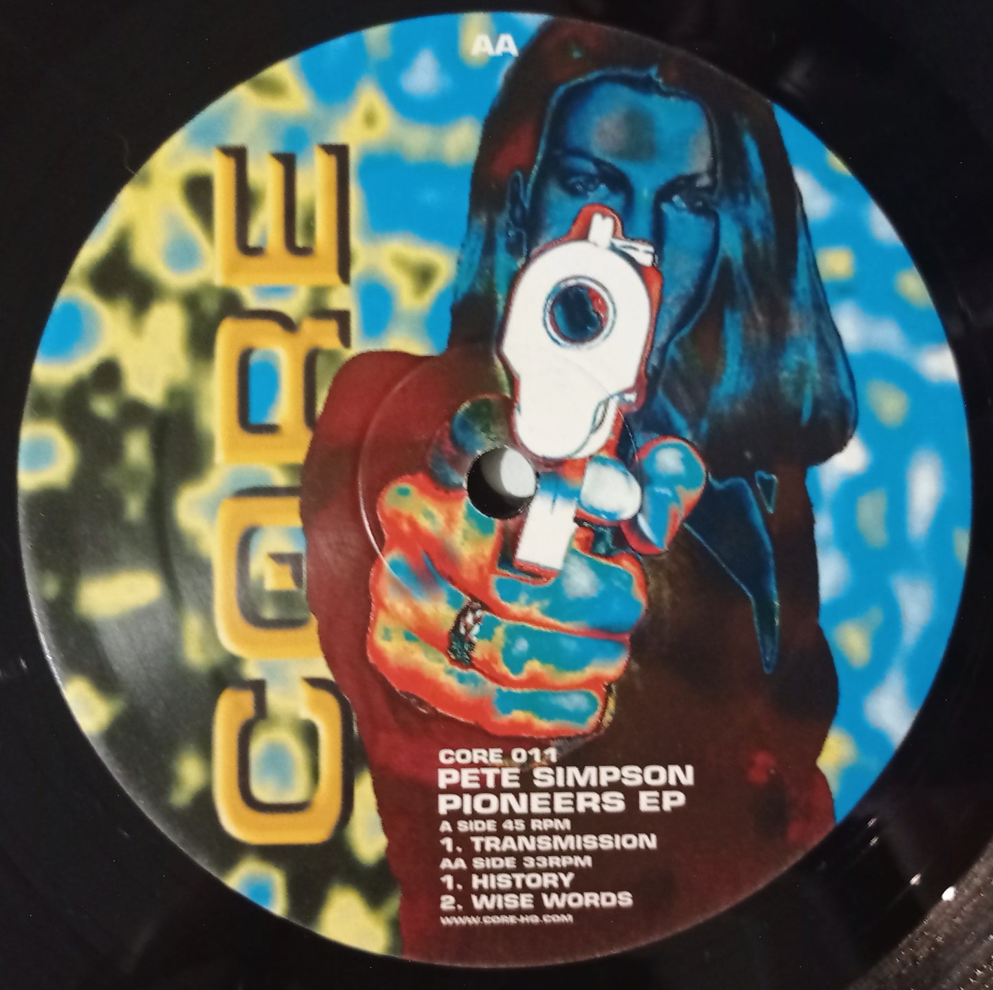 Pete Simpson - Pioneers EP (Vynil 12" - Importado Inglaterra - USADO)