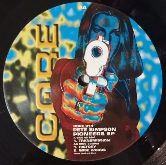 Pete Simpson - Pioneers EP (Vynil 12" - Importado Inglaterra - USADO)