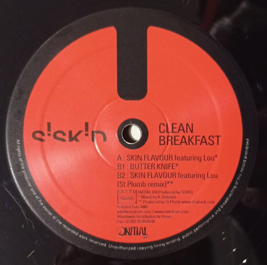 Siskid - Clean Breakfast (Vynil 12" - Importado França - USADO)