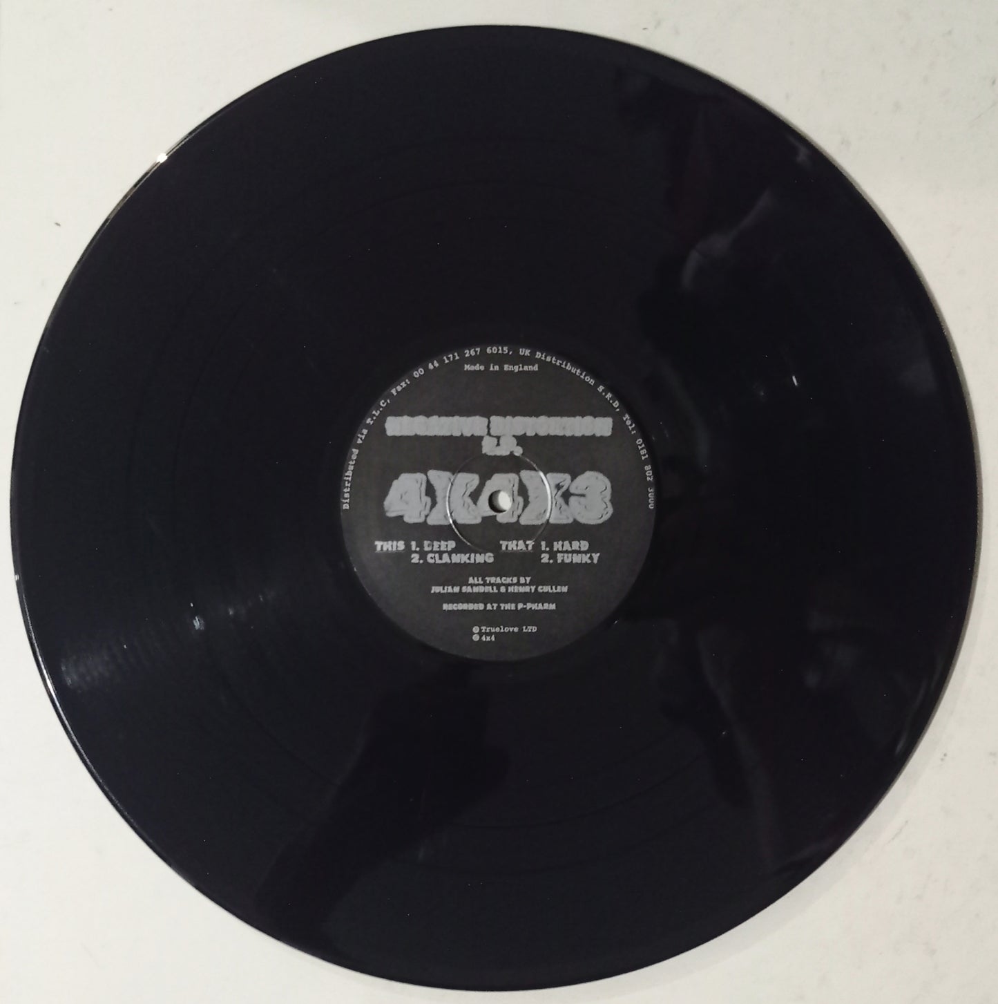 Julian Sandell & Henry Cullen - Negative Distortion E.P. (Vynil 12" - Importado Inglaterra - USADO)
