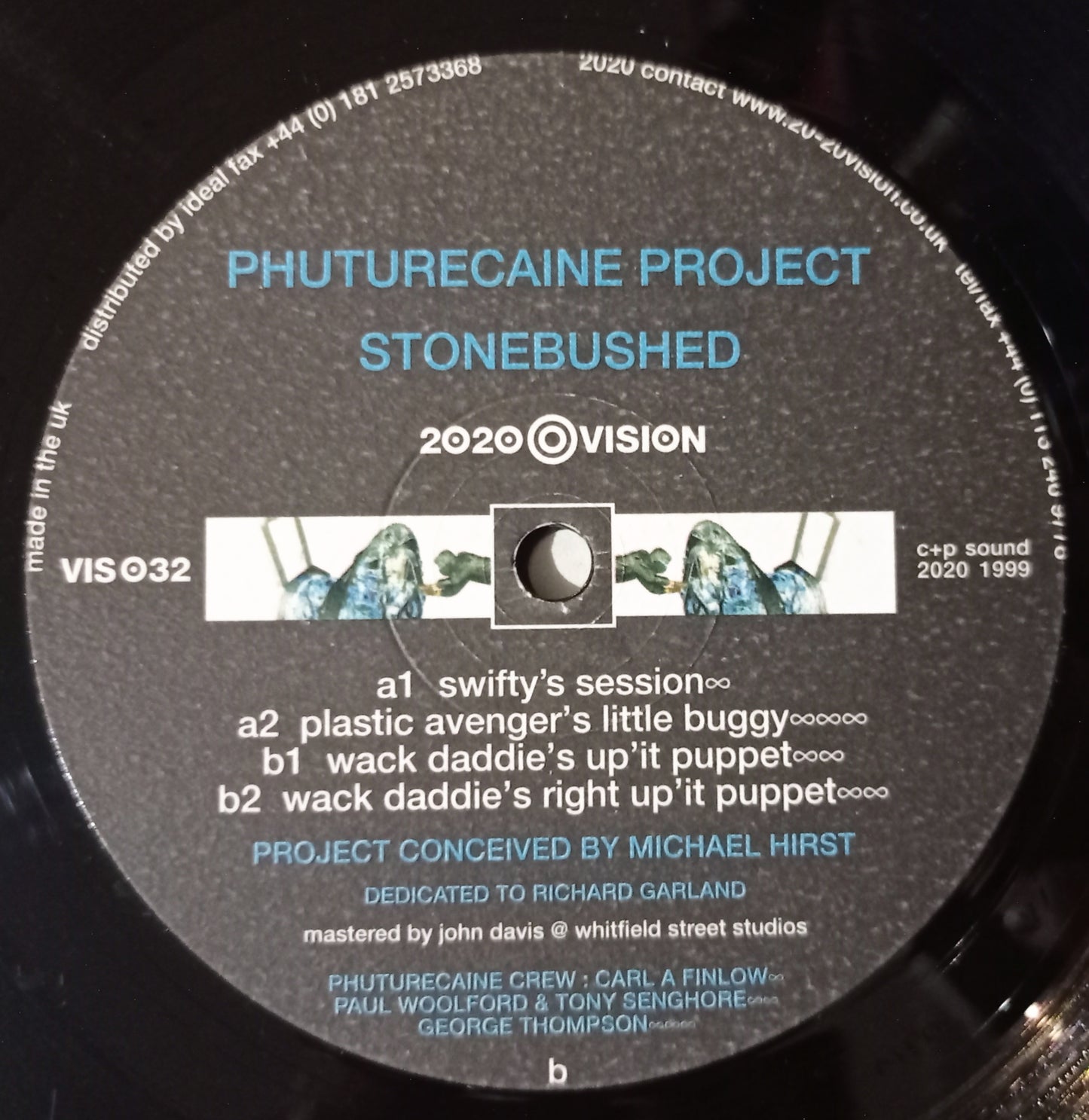 Phuturecaine Project - Stonebushed (Vynil 12" - Importado Inglaterra - USADO)