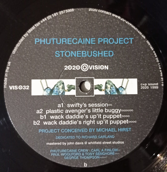 Phuturecaine Project - Stonebushed (Vynil 12" - Importado Inglaterra - USADO)