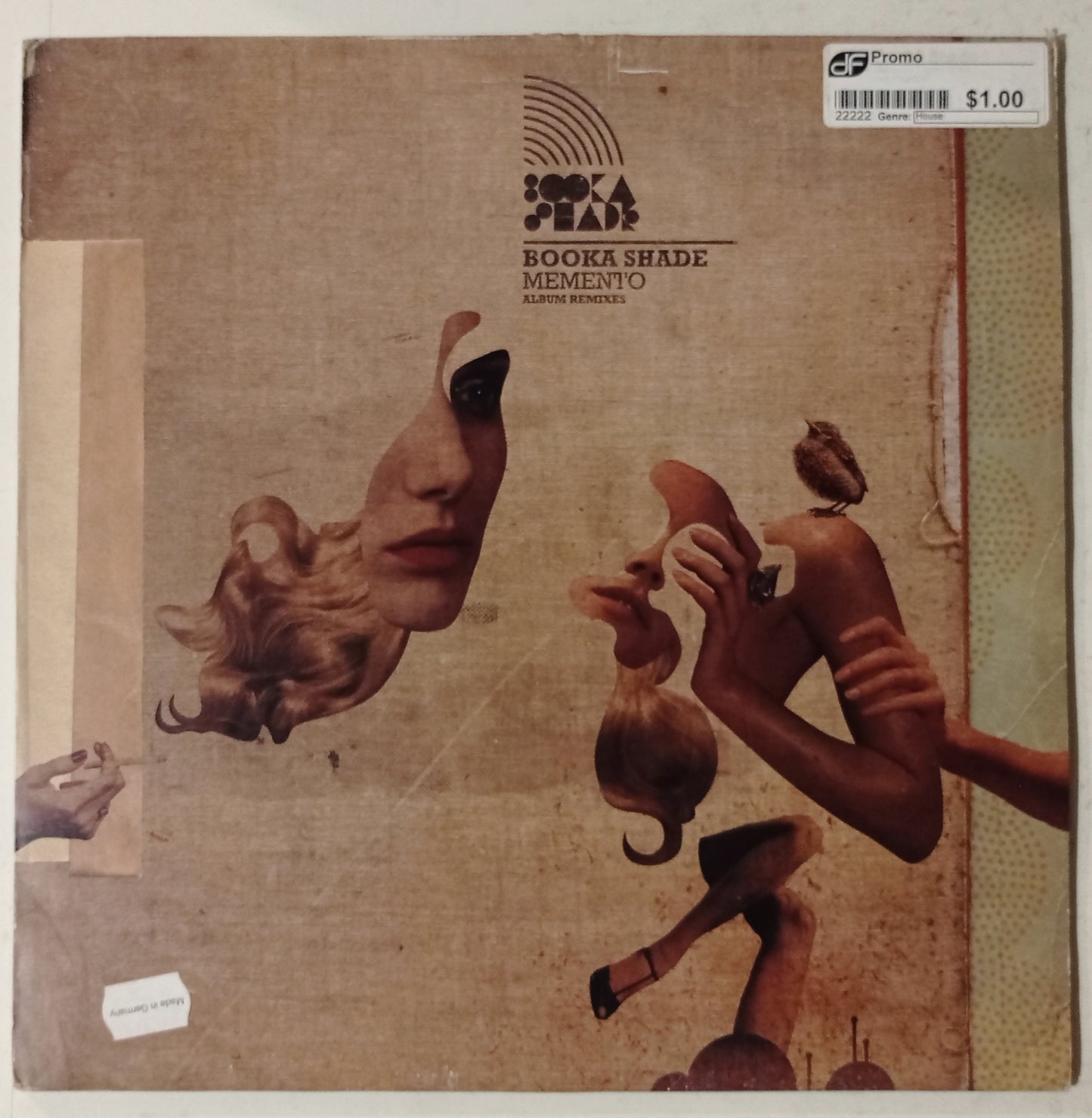 Booka Shade - Memento (Album Remixes) (Vynil 12" - Importado Alemanha - USADO)