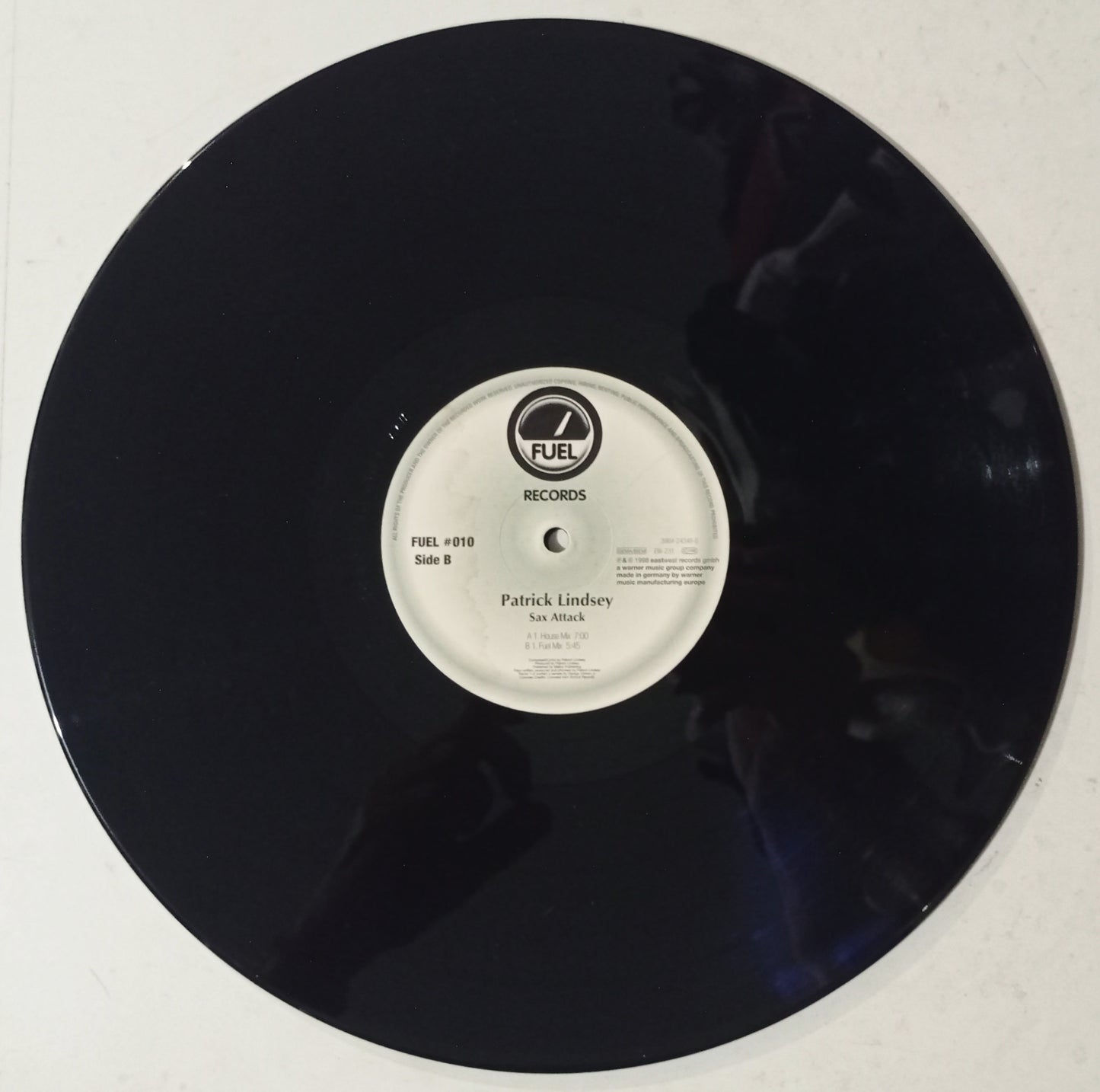 Patrick Lindsey - Sax Attack (Vynil 12" - Importado Alemanha - USADO)