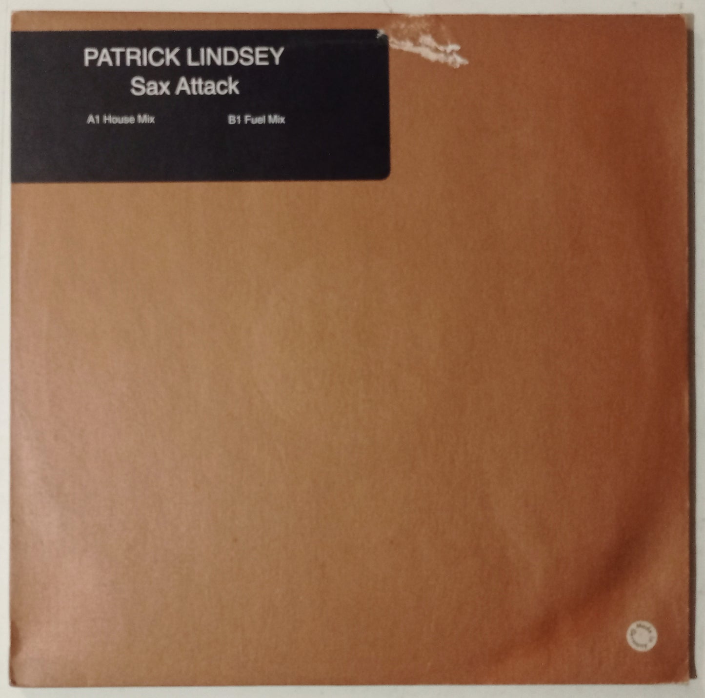 Patrick Lindsey - Sax Attack (Vynil 12" - Importado Alemanha - USADO)