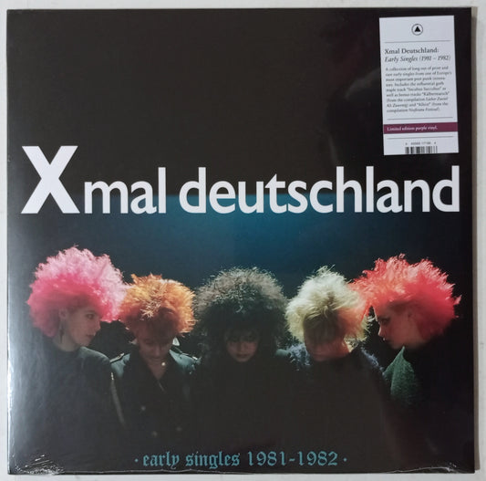 Xmal Deutschland - Early Singles (1981 - 1982) (LP - Importado Rep. Tcheca - LACRADO)