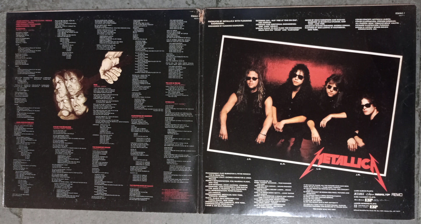 Metallica - ...And Justice For All (LP X 2 - Nacional - USADO)