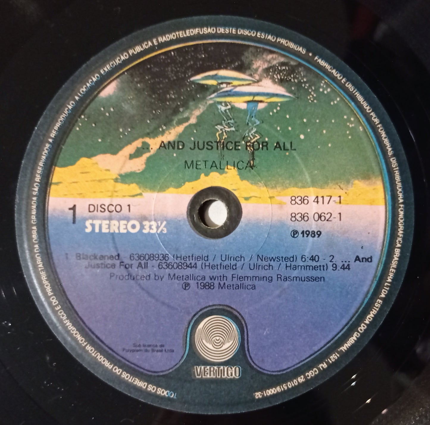 Metallica - ...And Justice For All (LP X 2 - Nacional - USADO)