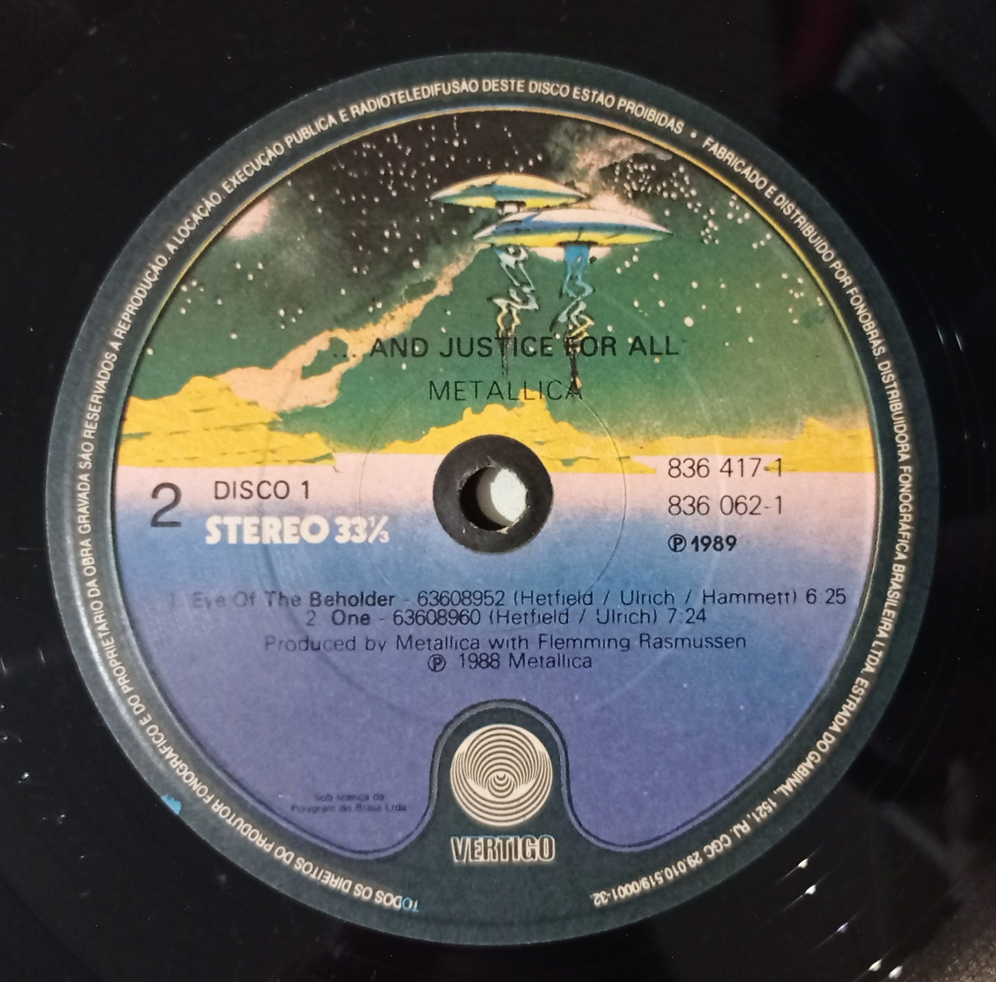 Metallica - ...And Justice For All (LP X 2 - Nacional - USADO)