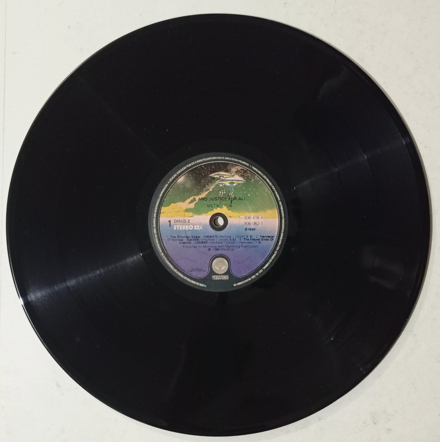 Metallica - ...And Justice For All (LP X 2 - Nacional - USADO)