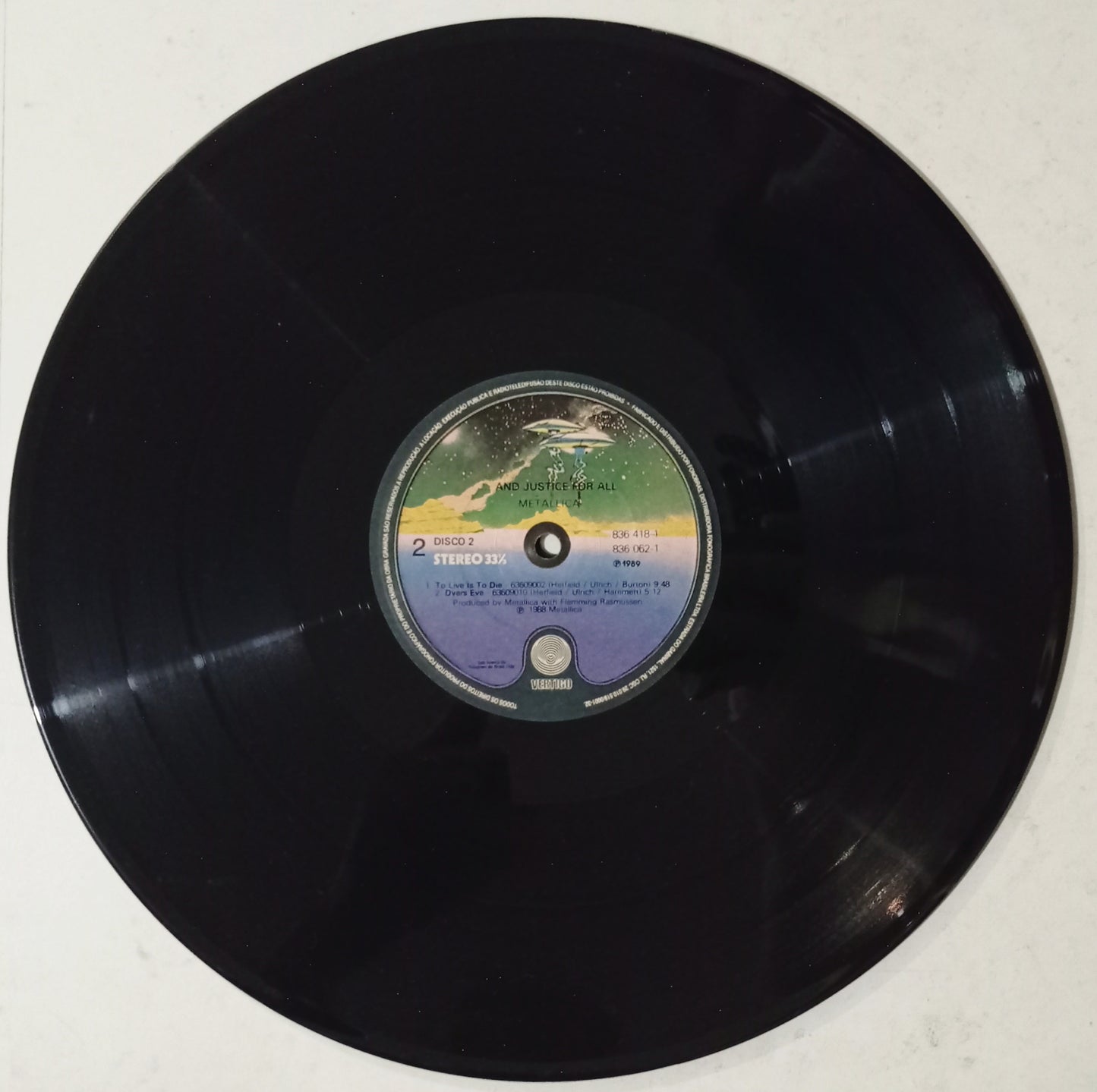 Metallica - ...And Justice For All (LP X 2 - Nacional - USADO)