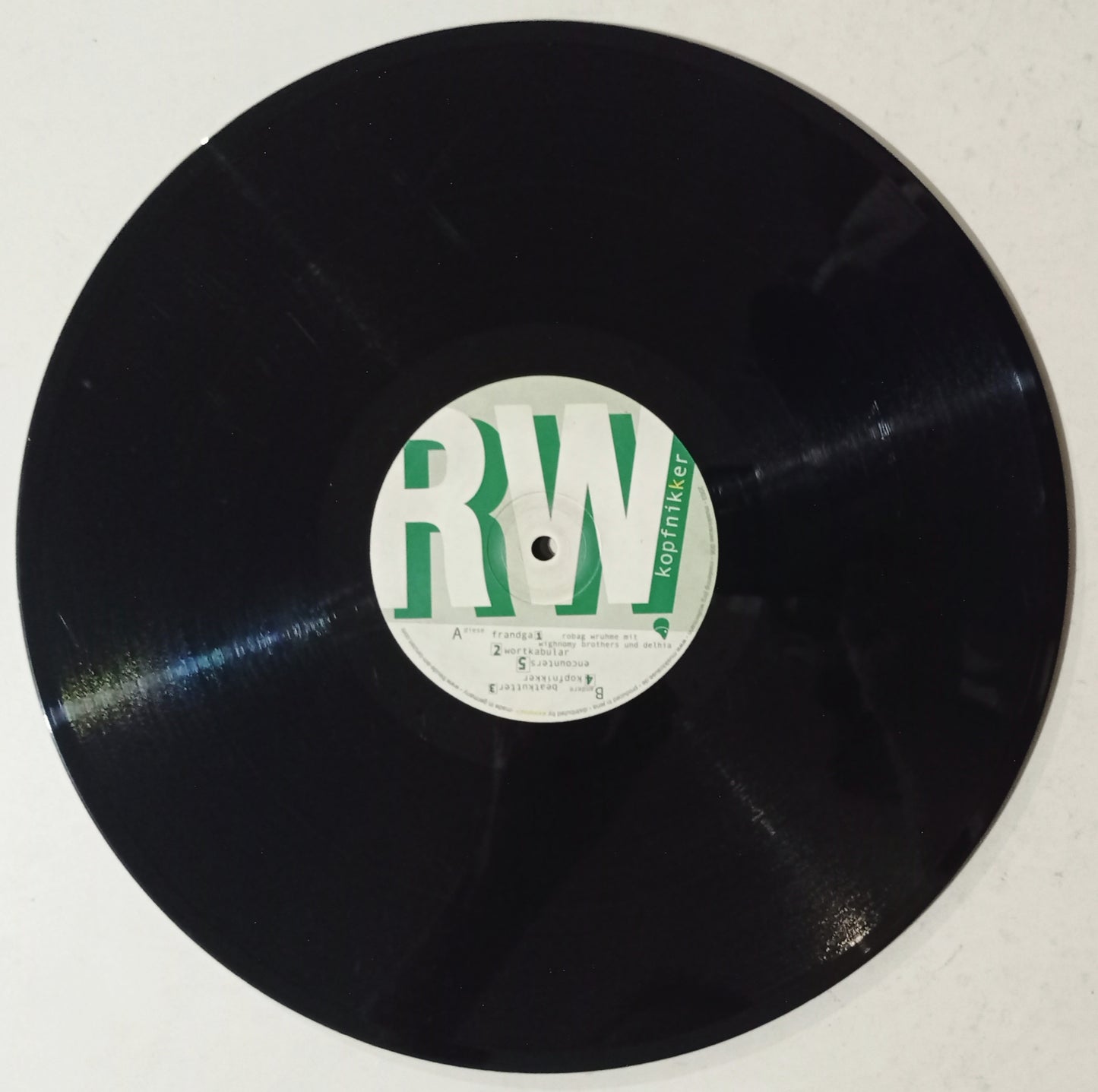 Robag Wruhme - Kopfnikker (Vynil 12" - Importado Alemanha - USADO)