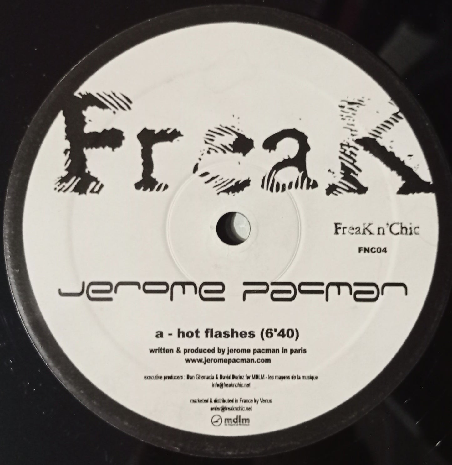 Jérome Pacman - Hot Flashes / Just One More (Vynil 12" - Importado Bélgica - USADO)