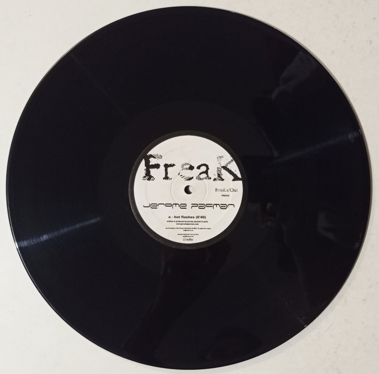 Jérome Pacman - Hot Flashes / Just One More (Vynil 12" - Importado Bélgica - USADO)
