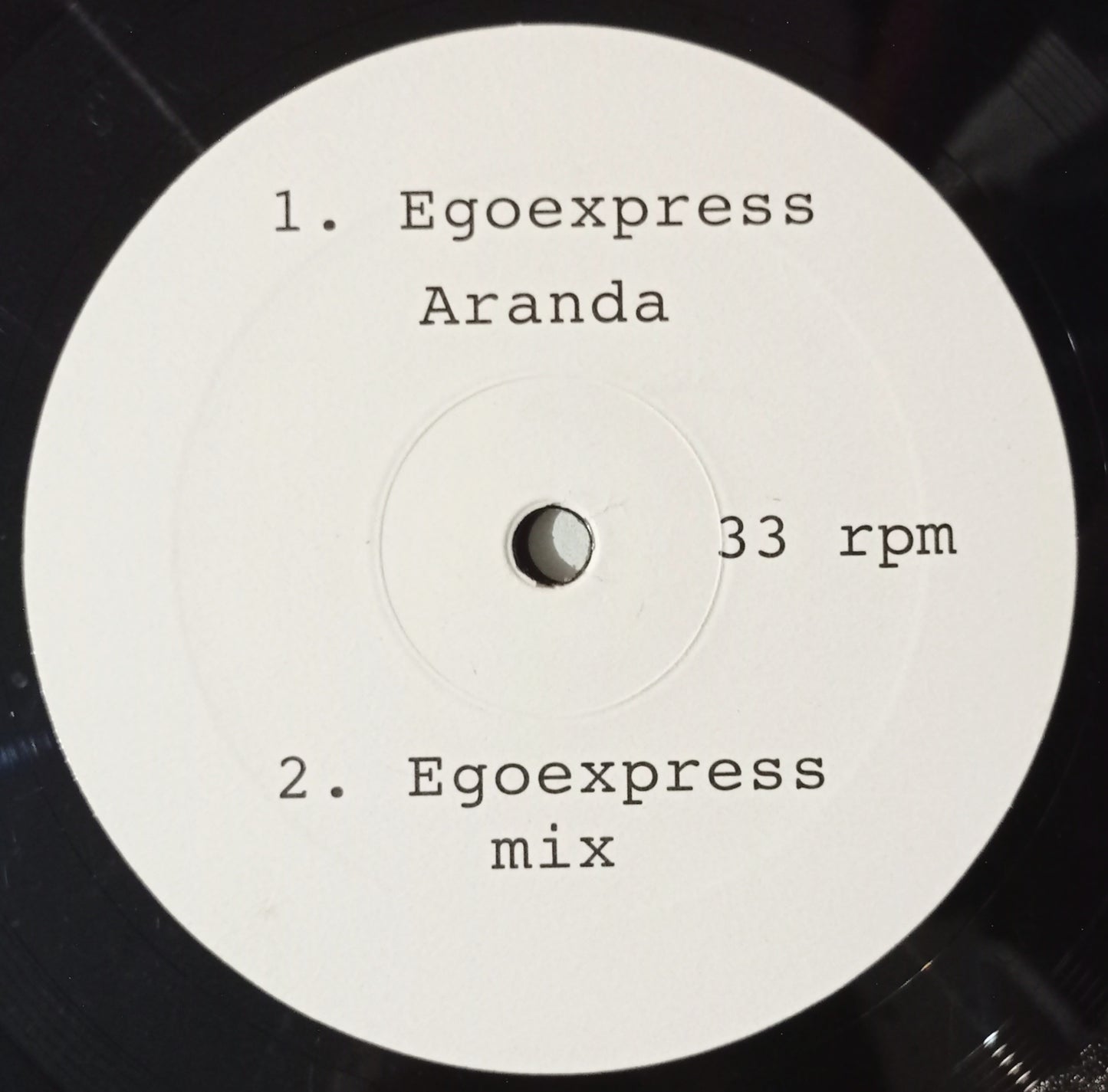 Egoexpress - Aranda (Vynil 12" - Importado Alemanha - USADO)