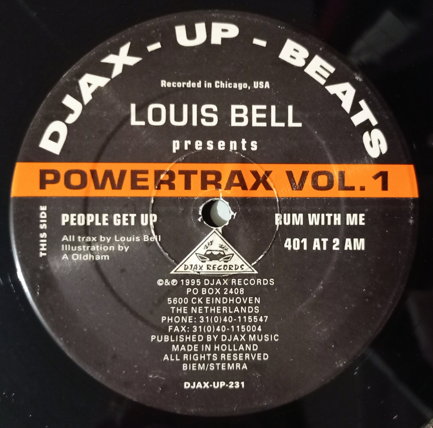 Louis Bell - Powertrax Vol. 1 (Vynil 12" - Importado Holanda - USADO)
