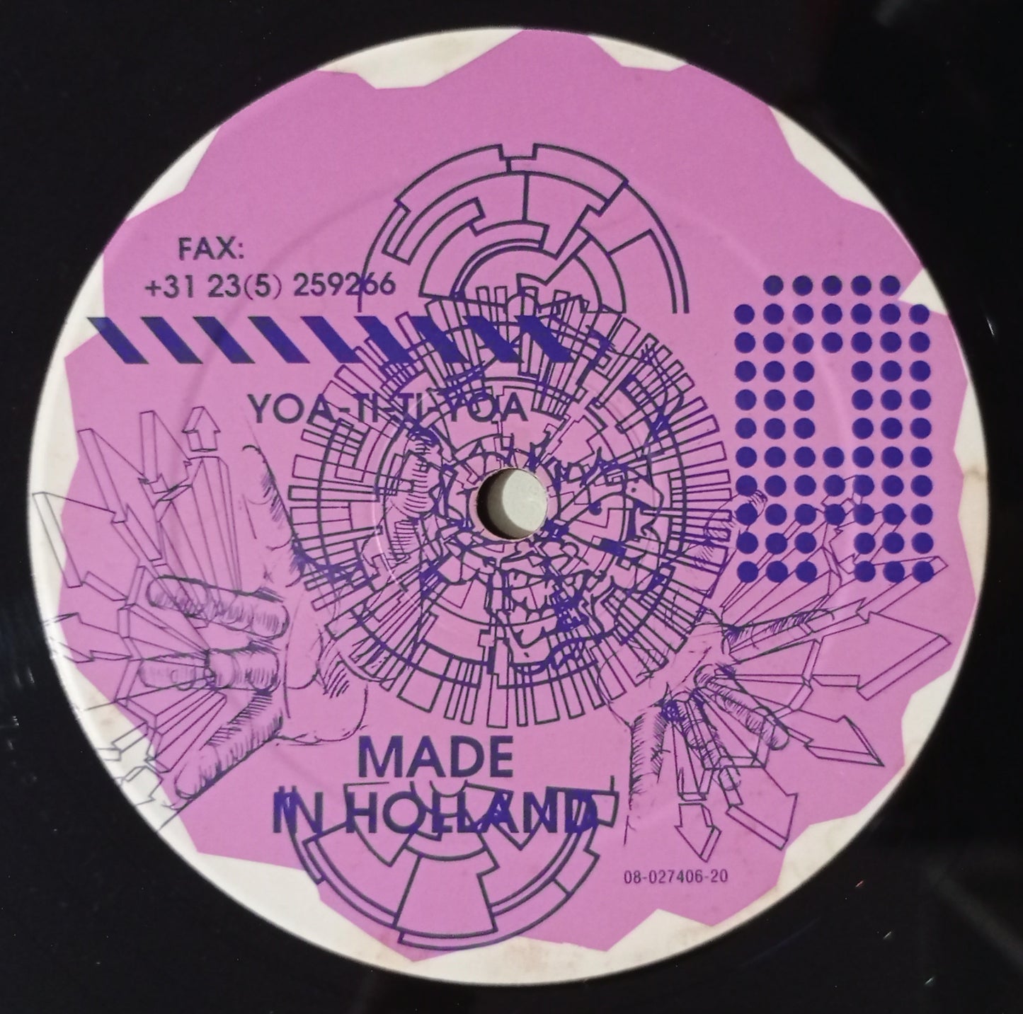Essit Muzique - Yoa-Ti-Ti-Yoa (Vynil 12" - Importado Holanda - USADO)