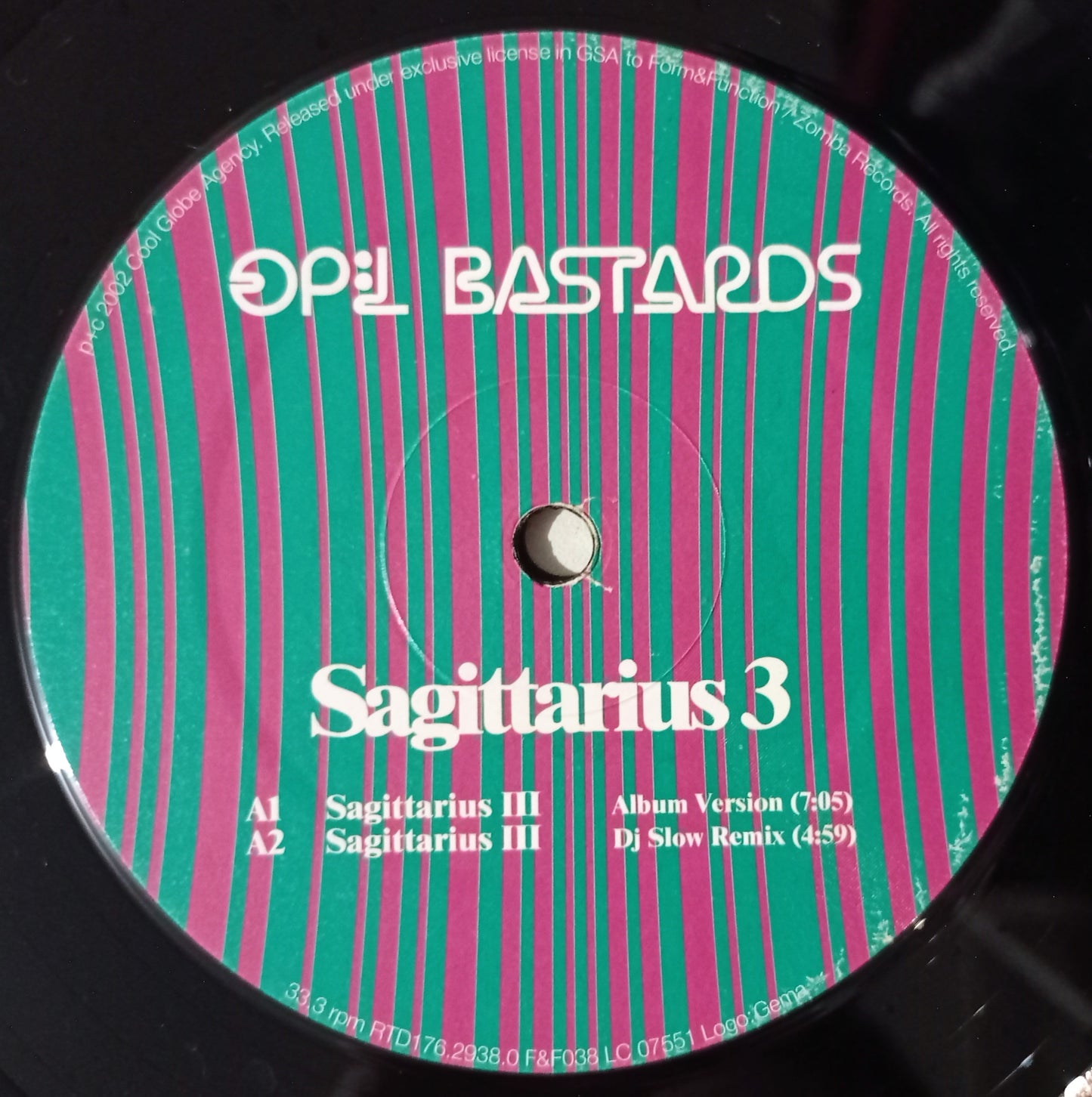 Op:L Bastards - Sagittarius 3 (Vynil 12" - Importado Alemanha - USADO)