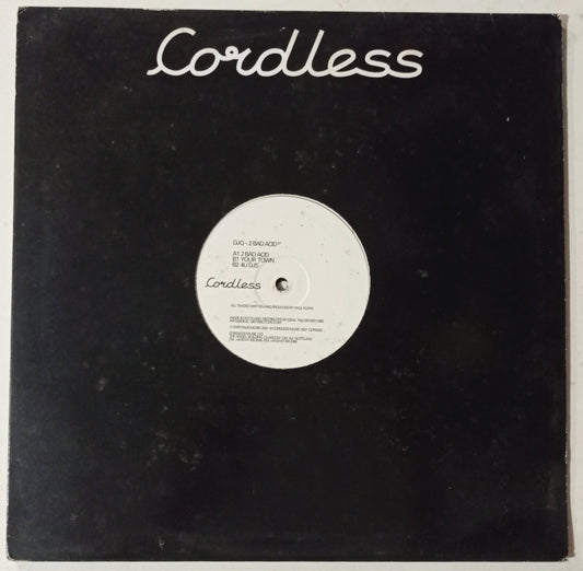 DJQ - 2 Bad Acid EP (Vynil 12" - Importado Inglaterra - USADO)