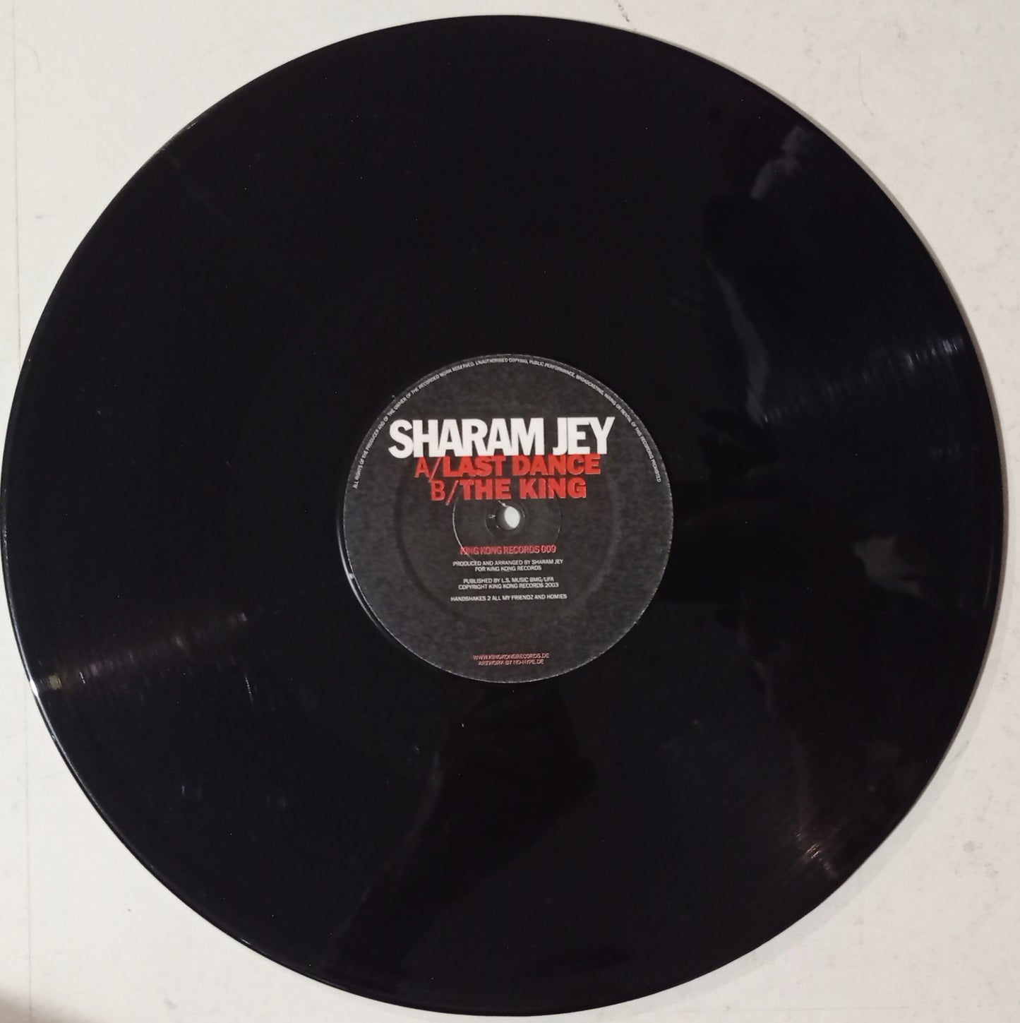 Sharam Jay - Last Dance! / The King (Vynil 12" - Importado Alemanha - USADO)