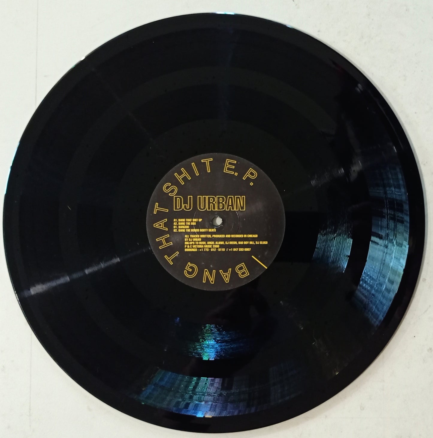 DJ Urban - Bang That Shit E.P. (Vynil 12" - Importado Inglaterra - USADO)