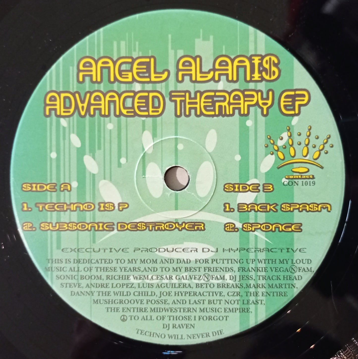 Angel Alanis - Advanced Therapy EP (2x Vynil 12" - Importado USA - USADO)