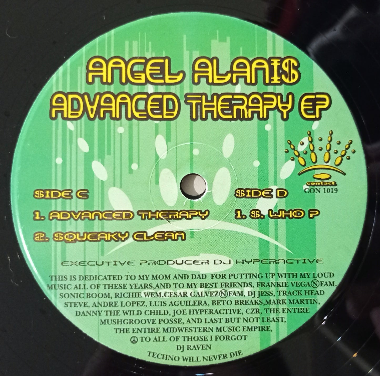 Angel Alanis - Advanced Therapy EP (2x Vynil 12" - Importado USA - USADO)