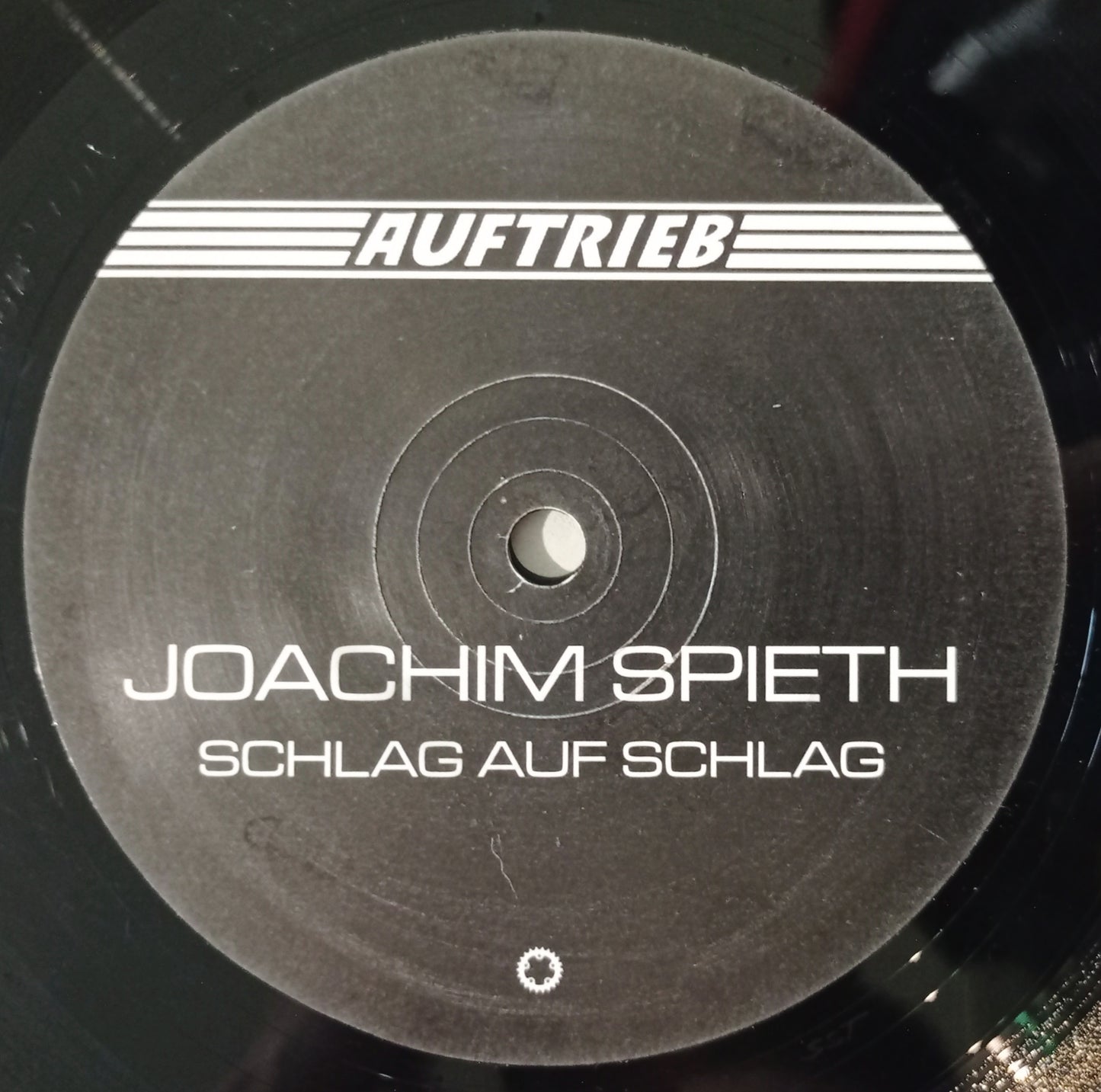 Joachim Spieth - Schlag Auf Schlag (Vynil 12" - Importado Alemanha - USADO)