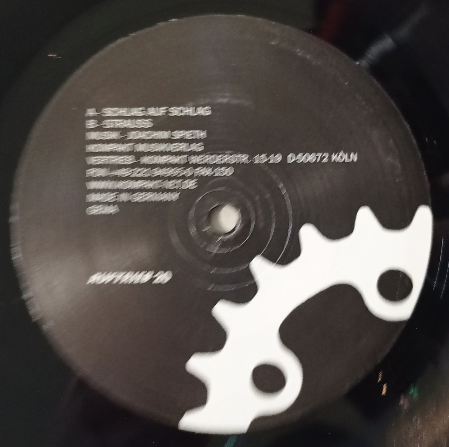 Joachim Spieth - Schlag Auf Schlag (Vynil 12" - Importado Alemanha - USADO)