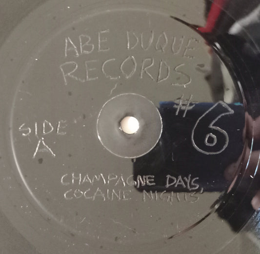 Abe Duque - Champagne Days, Cocaine Nights (Vynil 12" - Importado USA - USADO)