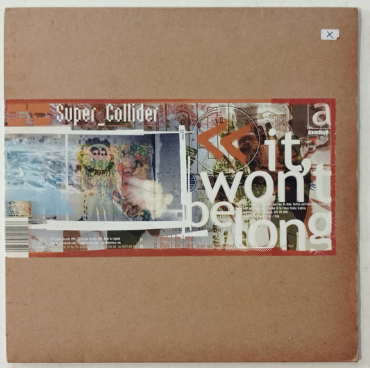 Super Collider - It Won't Be Long / Take Me Home (Vynil 12" - Importado Inglaterra - USADO)