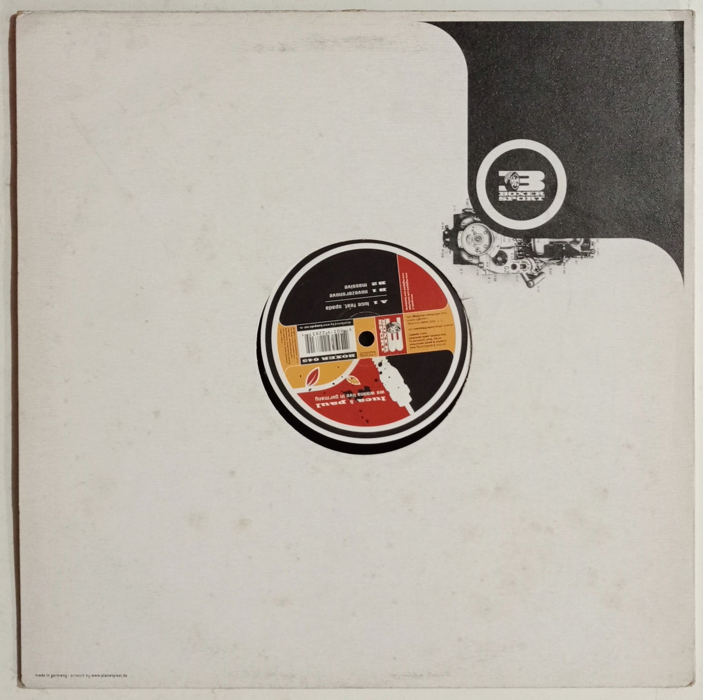 Luca & Paul - We Wanna Live In Germany (Vynil 12" - Importado Alemanha - USADO)