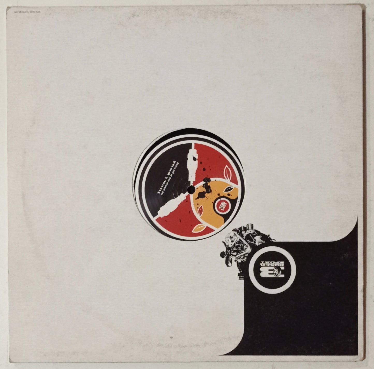 Luca & Paul - We Wanna Live In Germany (Vynil 12" - Importado Alemanha - USADO)