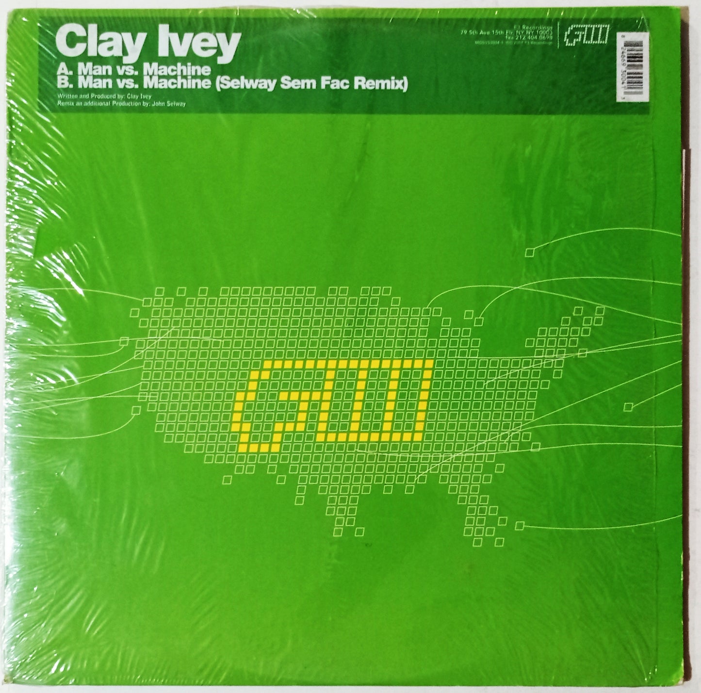 Clay Ivey - Man vs. Machine (Vynil 12" - Importado USA - USADO)
