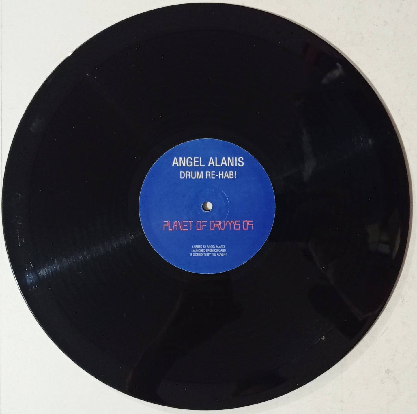 Angel Alanis - Drum Re-Hab (Vynil 12" - Importado Inglaterra - USADO)