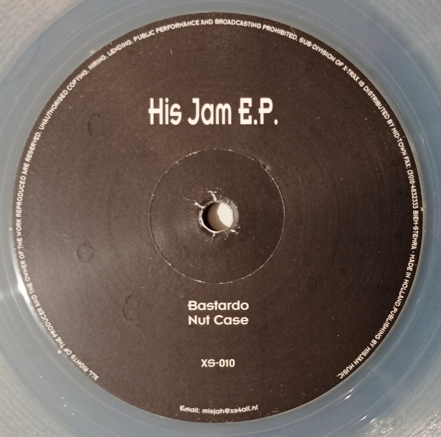 DJ Misjah - His Jam E.P. (Clear Vynil 12" - Importado Holanda - USADO)