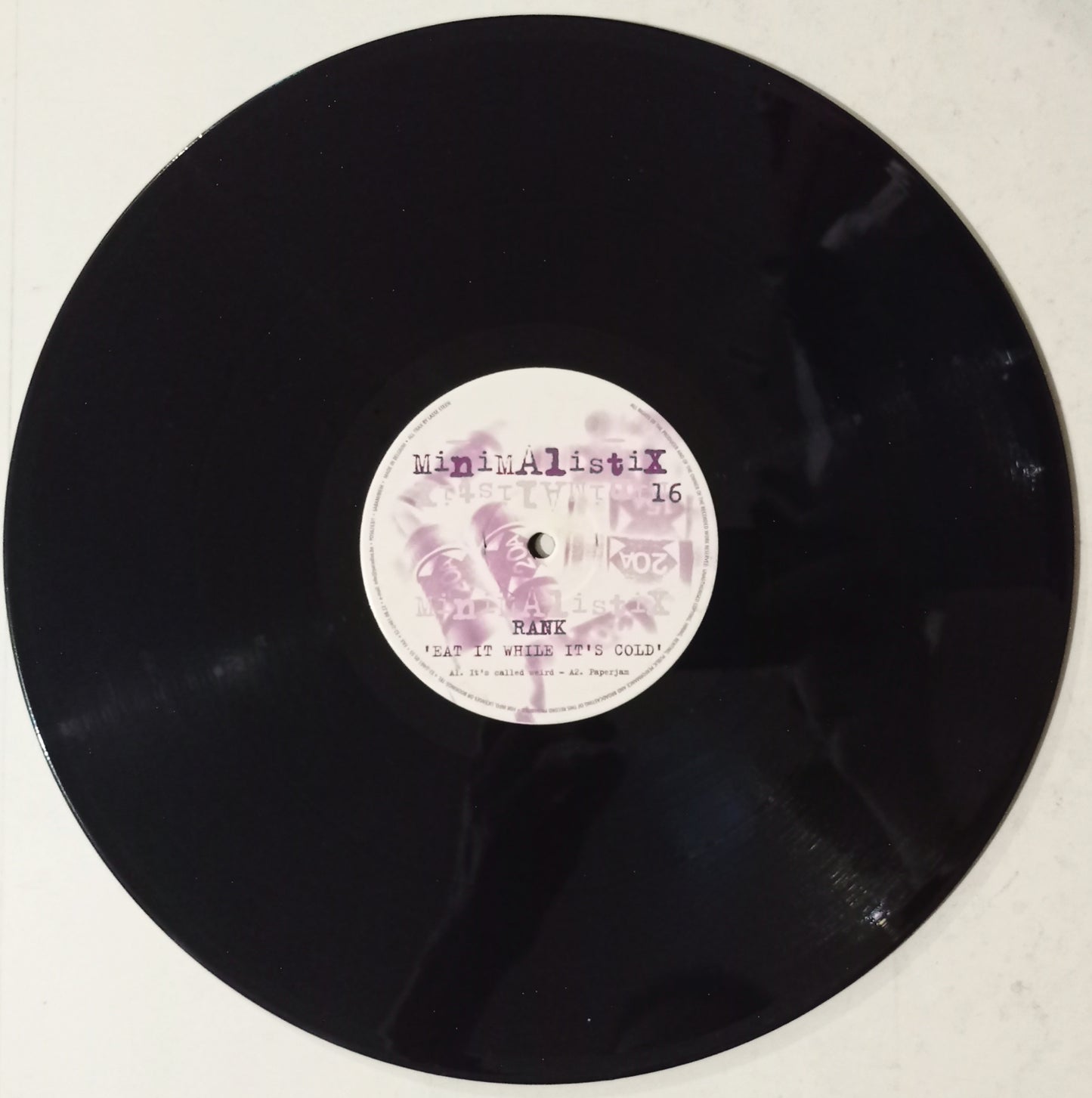 Rank - Eat It While It's Cold (Vynil 12" - Importado Bélgica - USADO)