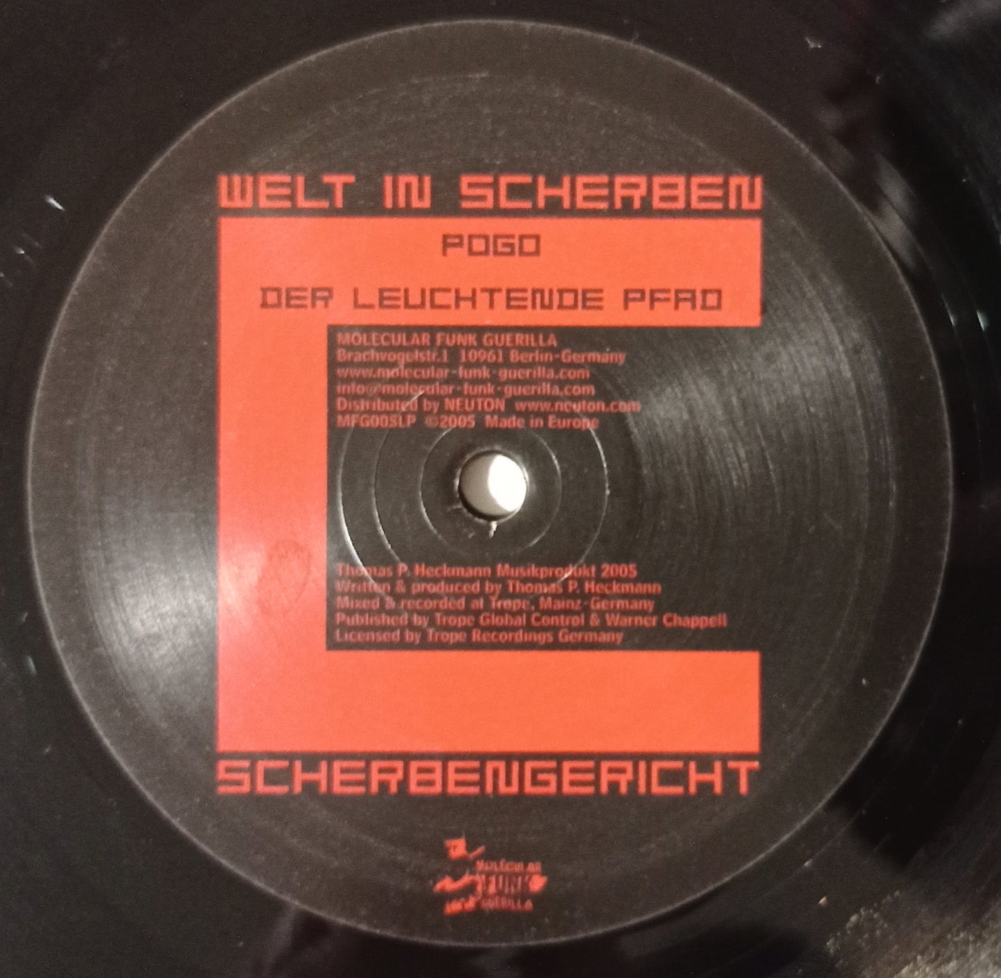 Welt in Scherben - Scherbengericht (2x Vynil - Importado Alemanha - USADO)